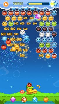 Captura de Tela do Jogo BabyCrushSaga