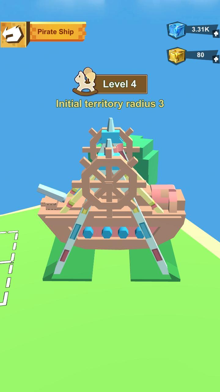 Screenshot of Territory.io 3D