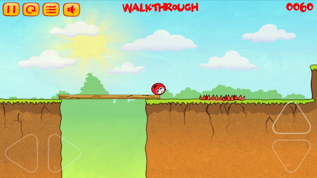 Roller Ball 3: Red Bounce Ball Love Adventure screenshot game