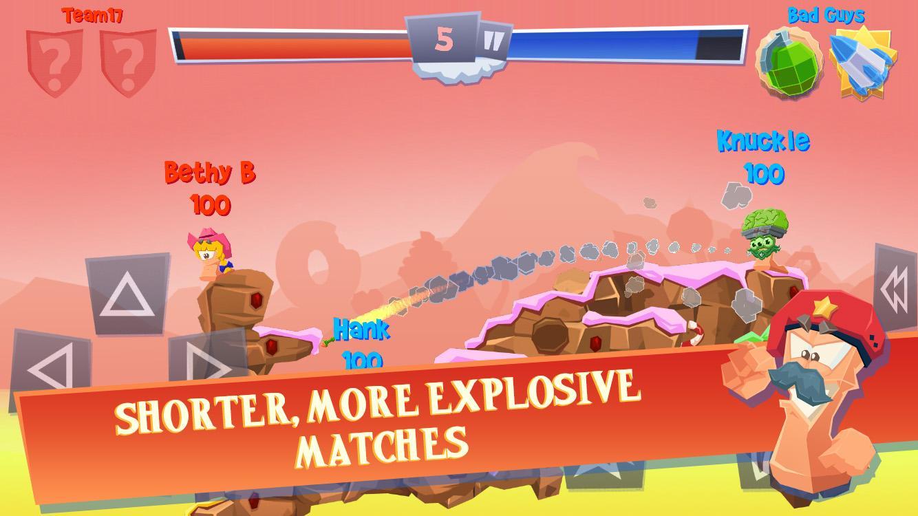 Worms 4 Game Screenshot