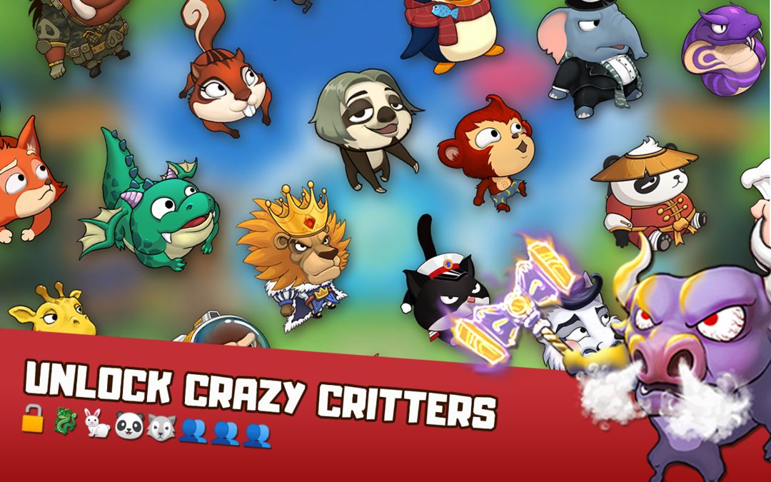 Critter Clash: Slingshot Battle遊戲截圖