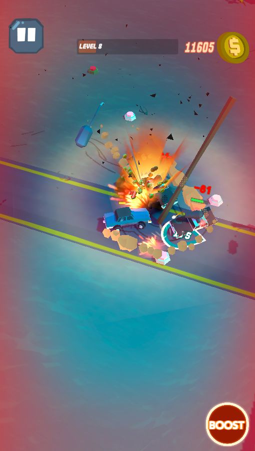 Screenshot of Stunt Car Derby