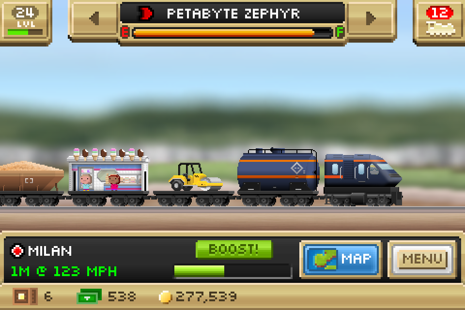 Pocket Trains - Enterprise Sim screenshot game