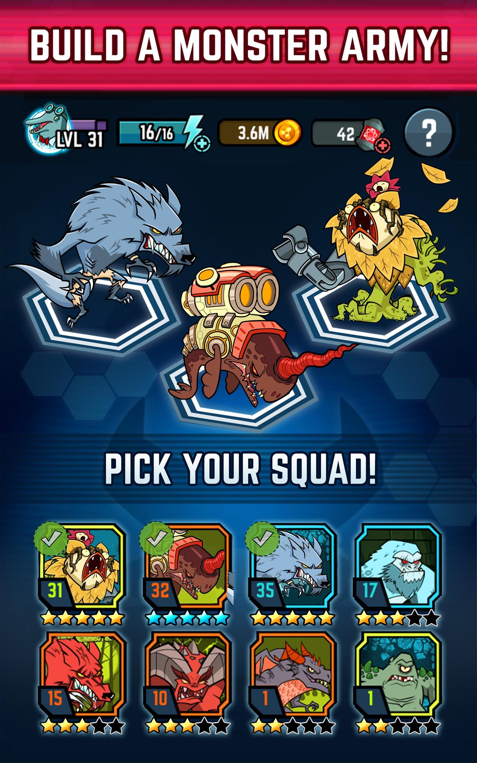 SMASH Monsters - City Rampage Game Screenshot