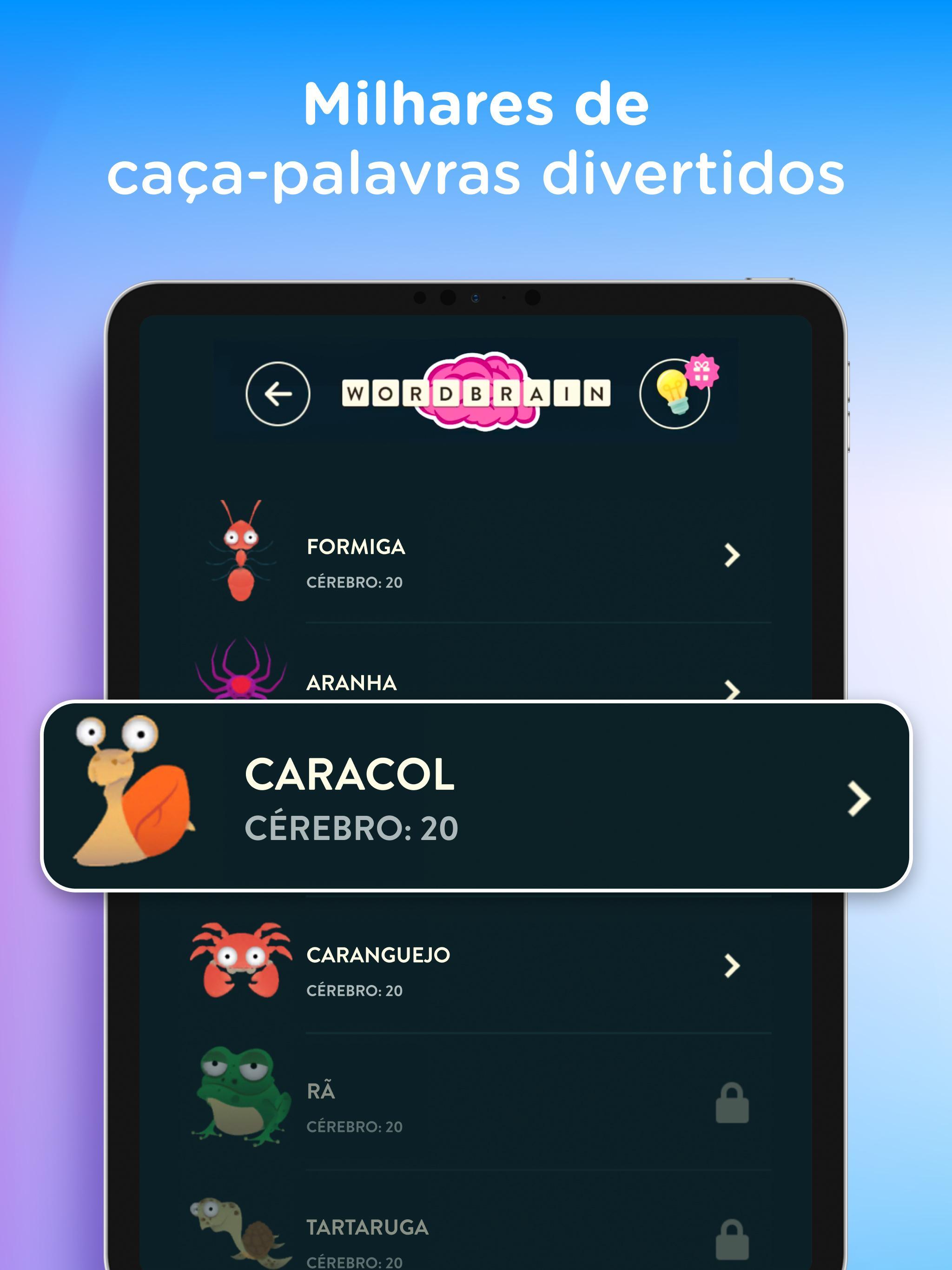 Captura de Tela do Jogo WordBrain