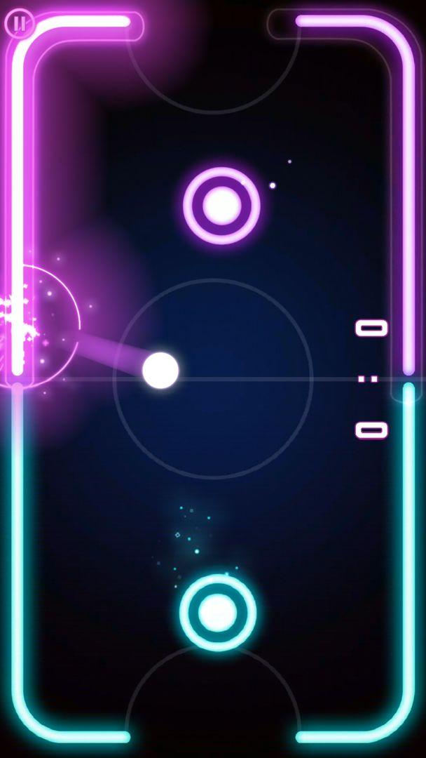 Screenshot of Neon Hockey