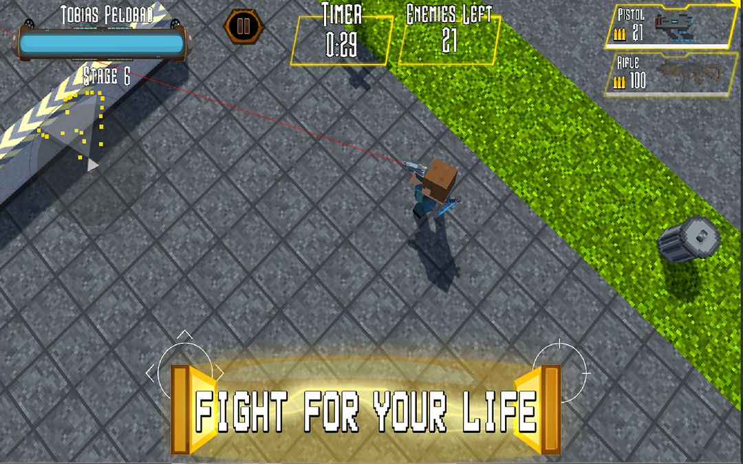 Diverse Block Survival Game screenshot game