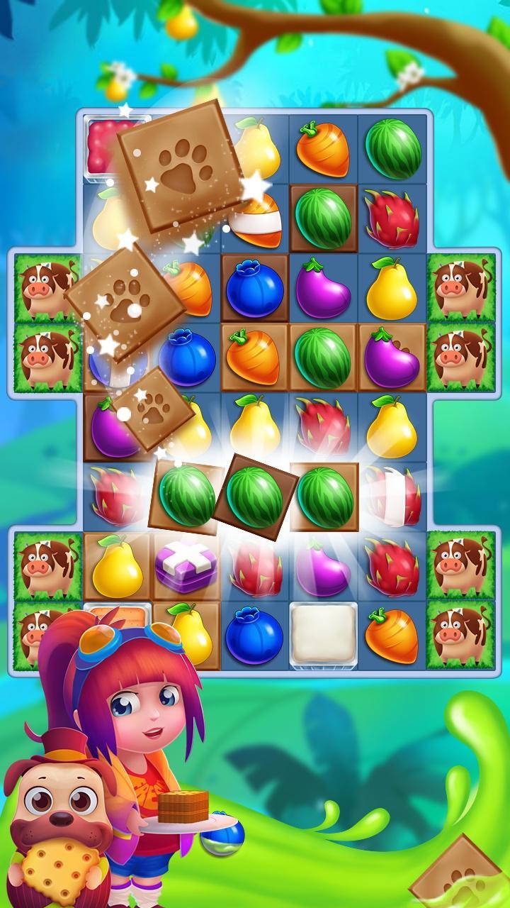 Скриншот игры Fruits mania: Match3 Adventure