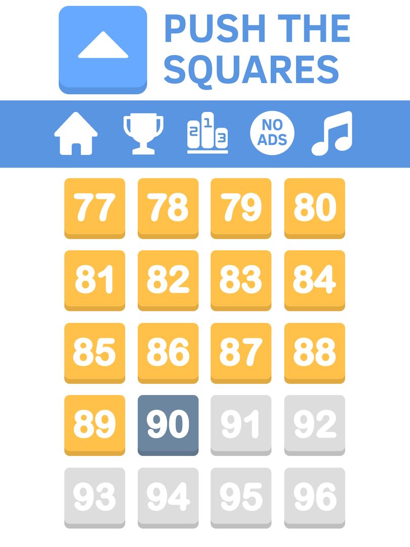 Screenshot of Push The Squares