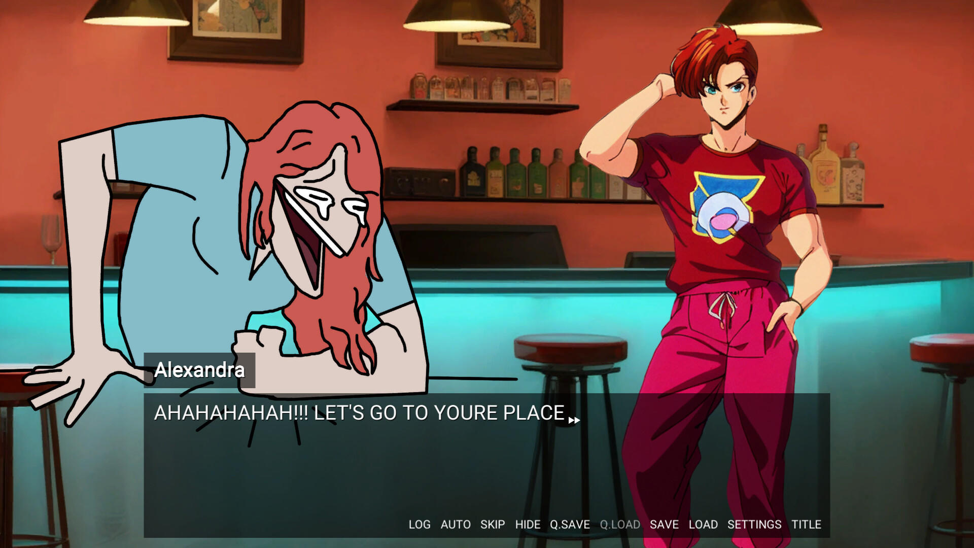 Totally Accurate Dating Simulator Game Screenshot