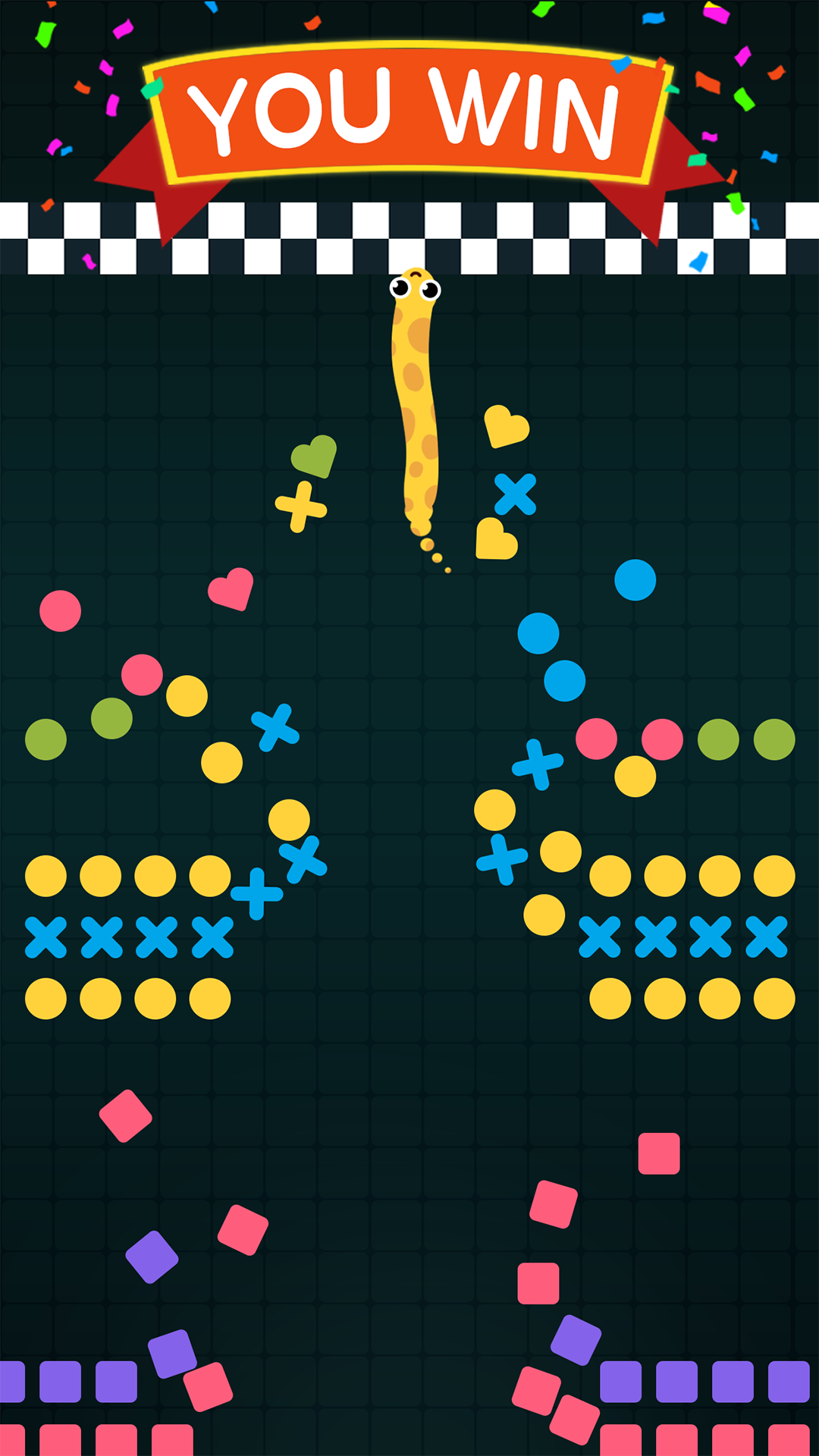 SNAKE COLORS Game Screenshot