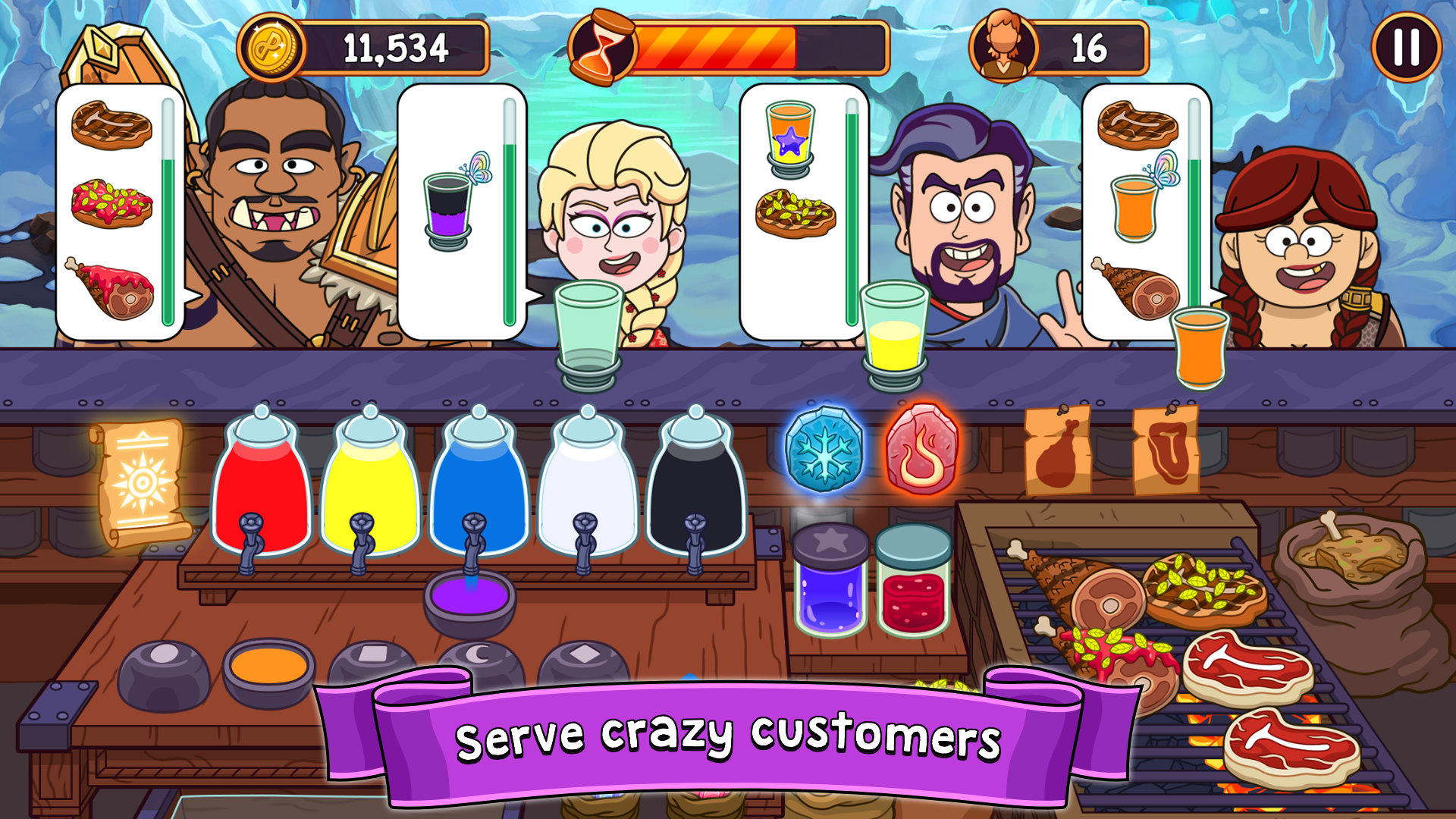 Potion Punch Game Screenshot