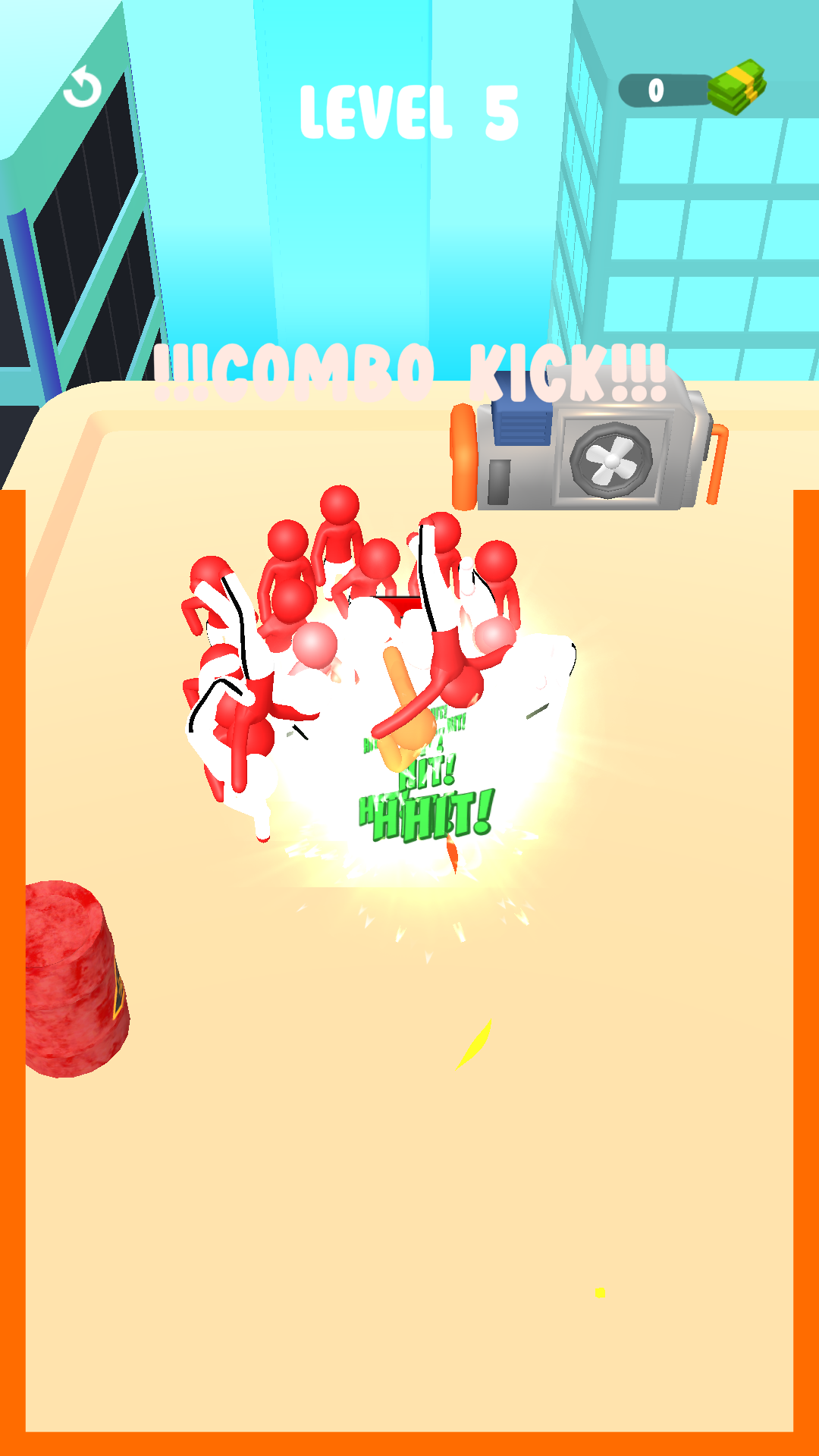 Kicker Guys Game Screenshot