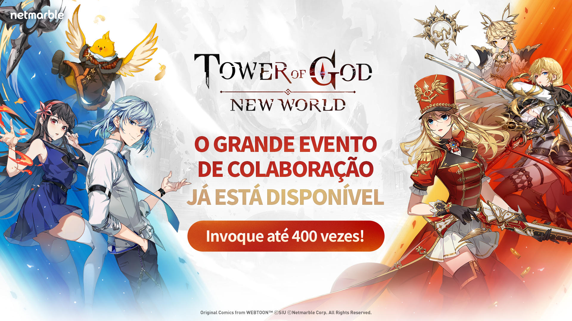 Todos os 20 Personagens Disponíveis No game Tower of God New World 