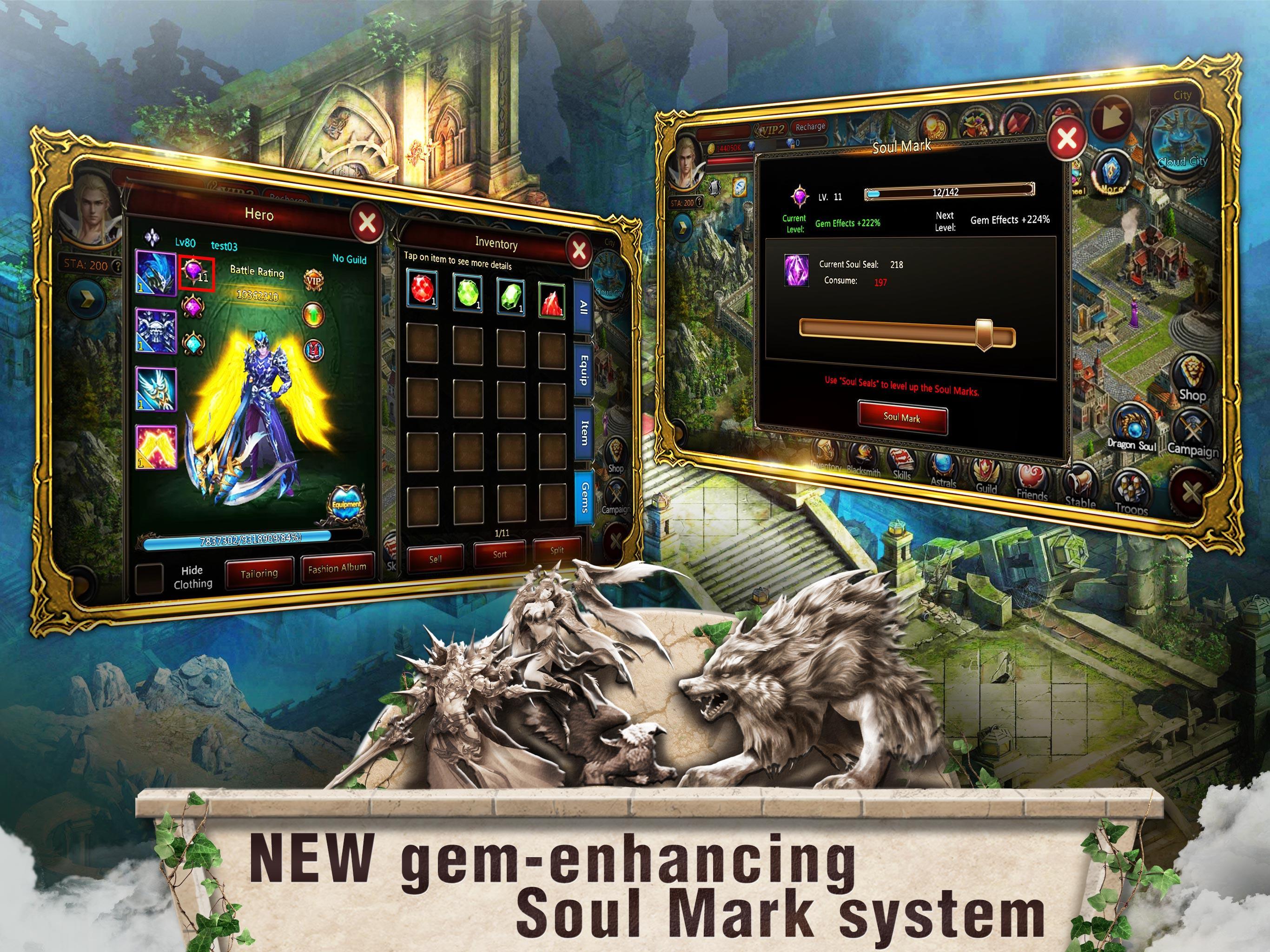 Wartune: Hall of Heroes Game Screenshot