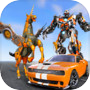 US Police Transform Car Robot Unicorn Horse Game 아이콘