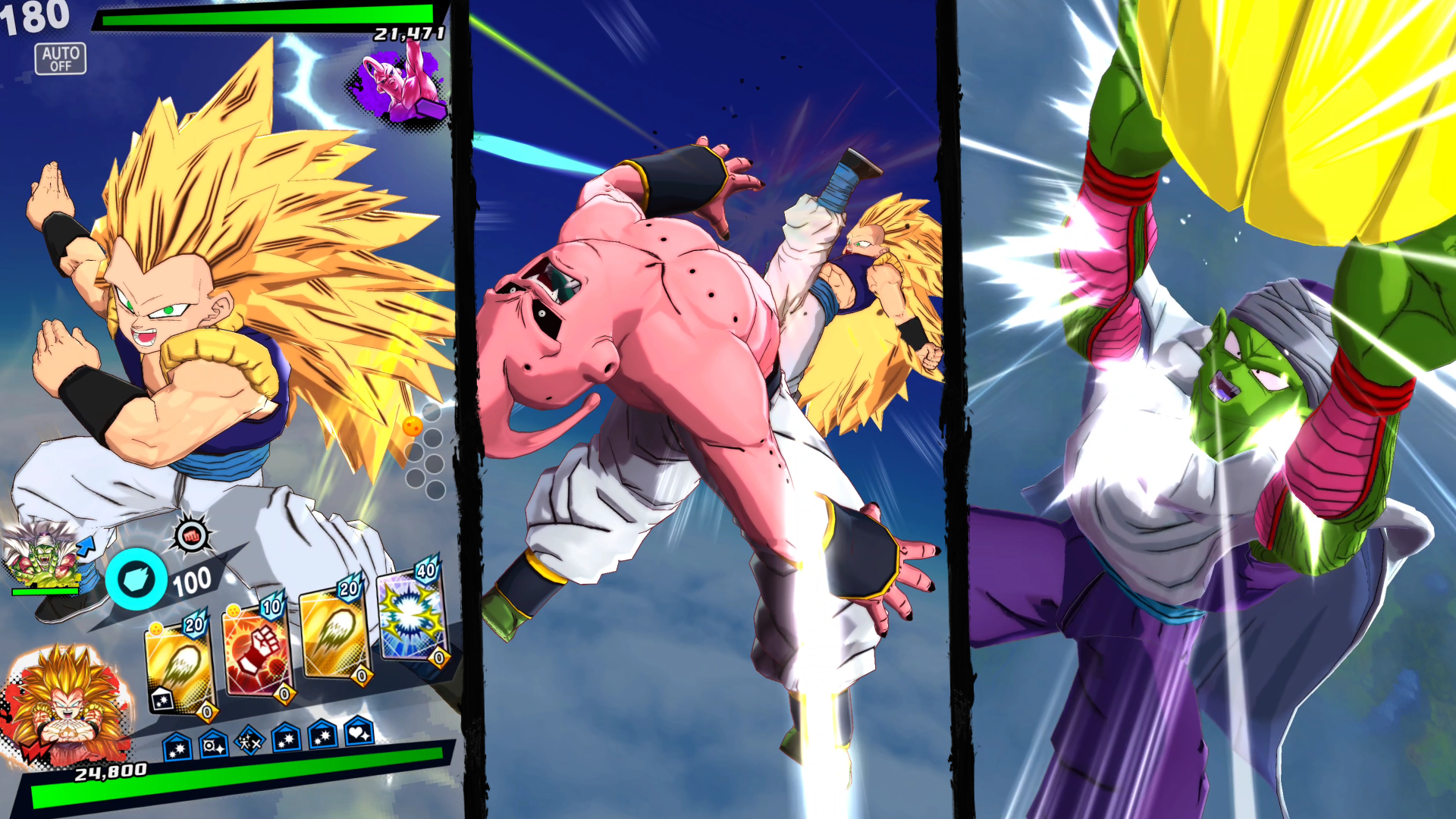 Captura de Tela do Jogo DRAGON BALL LEGENDS