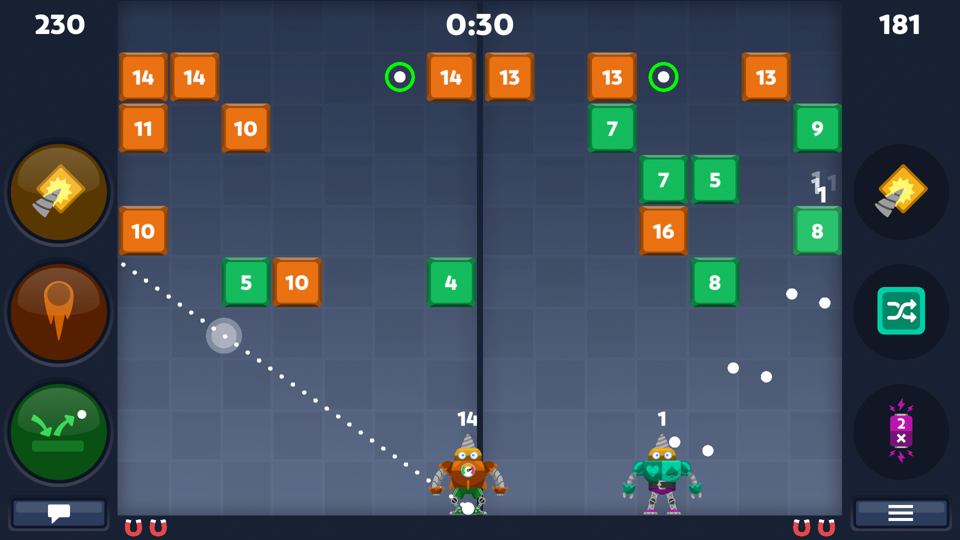 Bounc.io - Multiplayer Balls io Game Game Screenshot