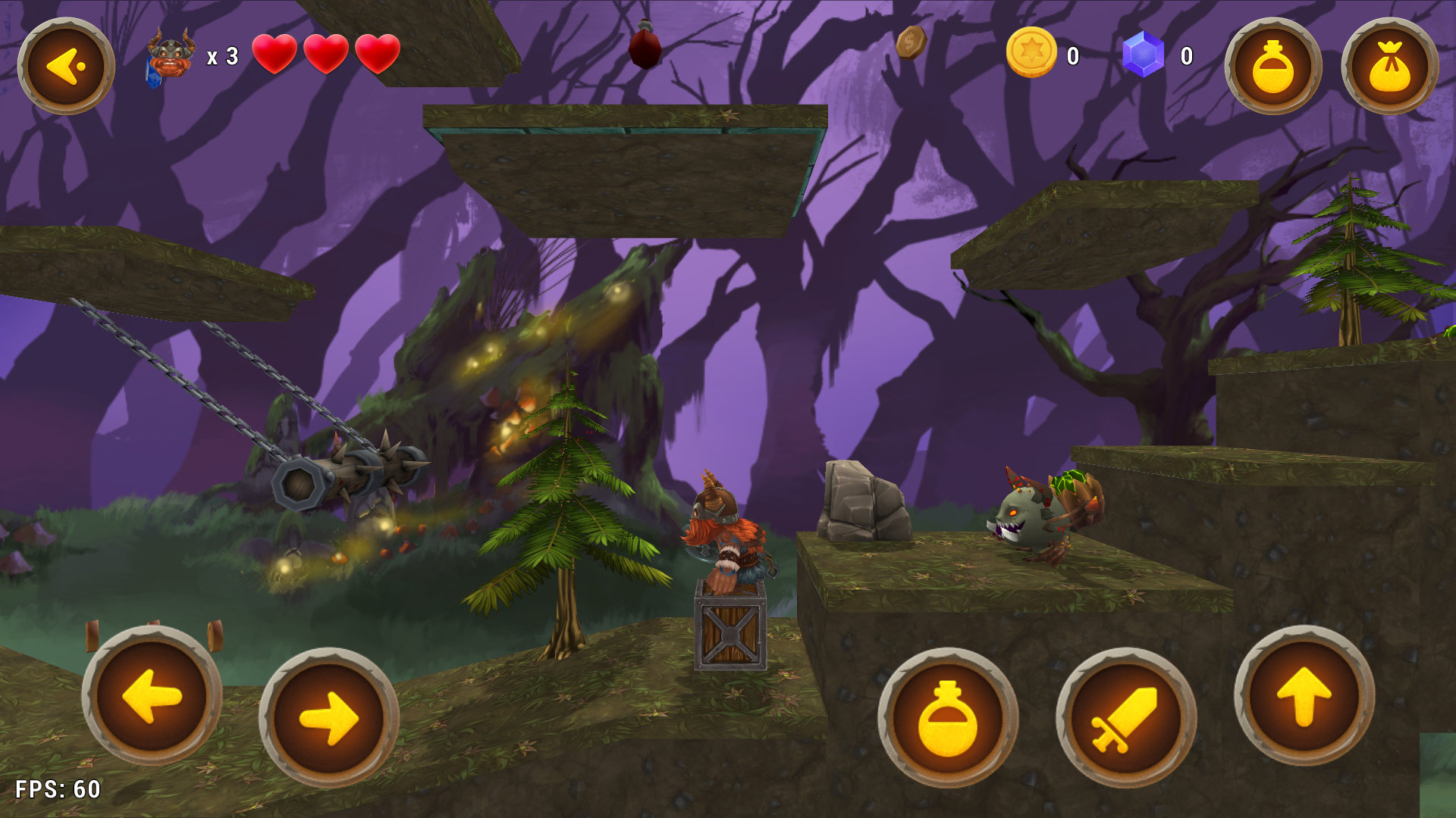 Nine Worlds Adventure - A Viking Saga Game Screenshot