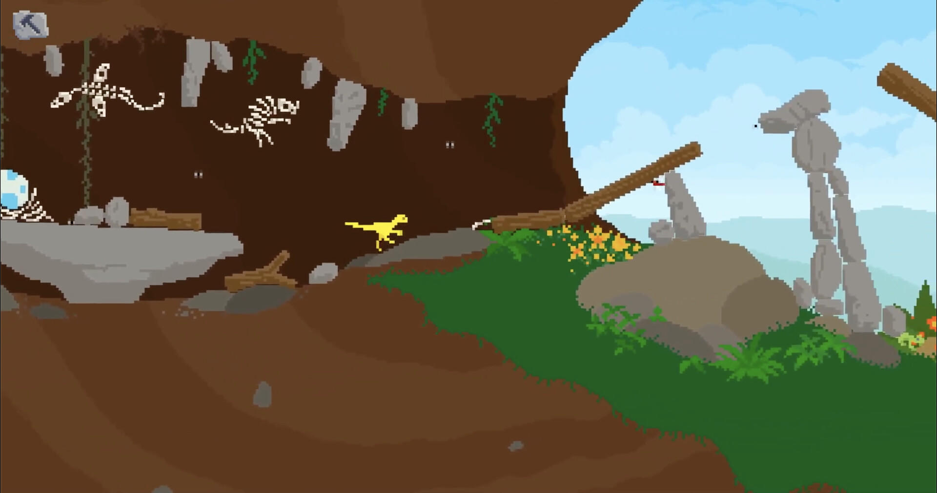 Screenshot of Dino Run 2