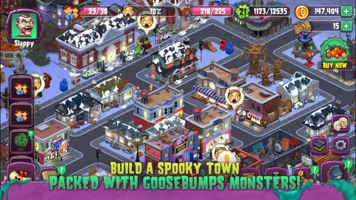 Goosebumps Horror Town 게임 스크린 샷