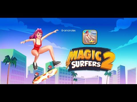 Screenshot of the video of Magic Surfers 2