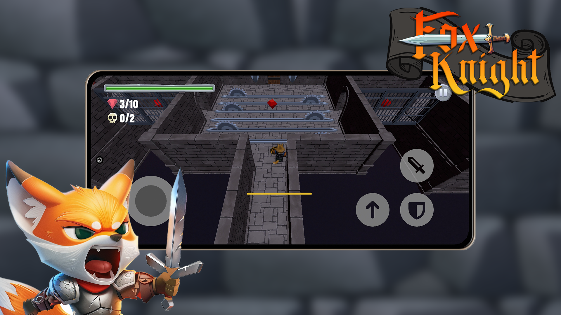 Fox Knight Game Screenshot