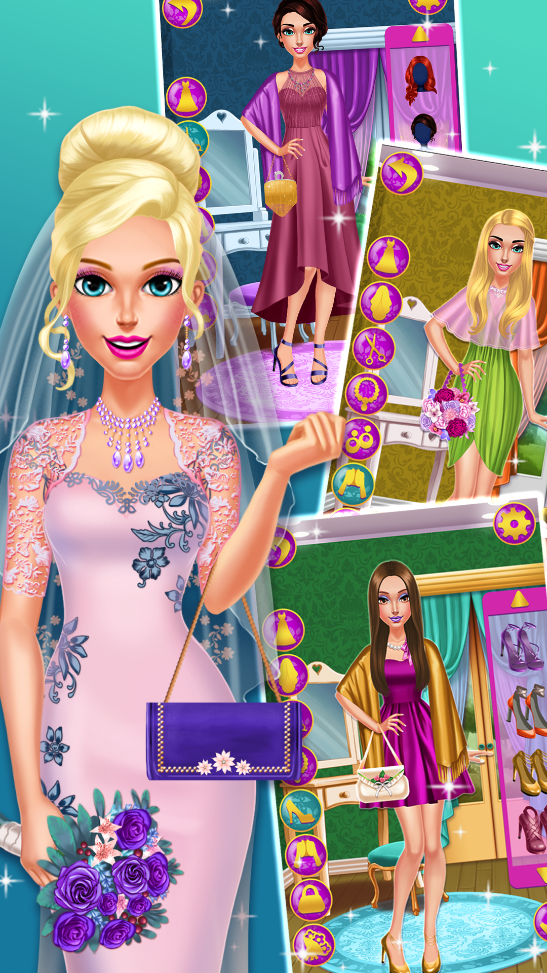 Bride and Bridesmaids Wedding Game Screenshot