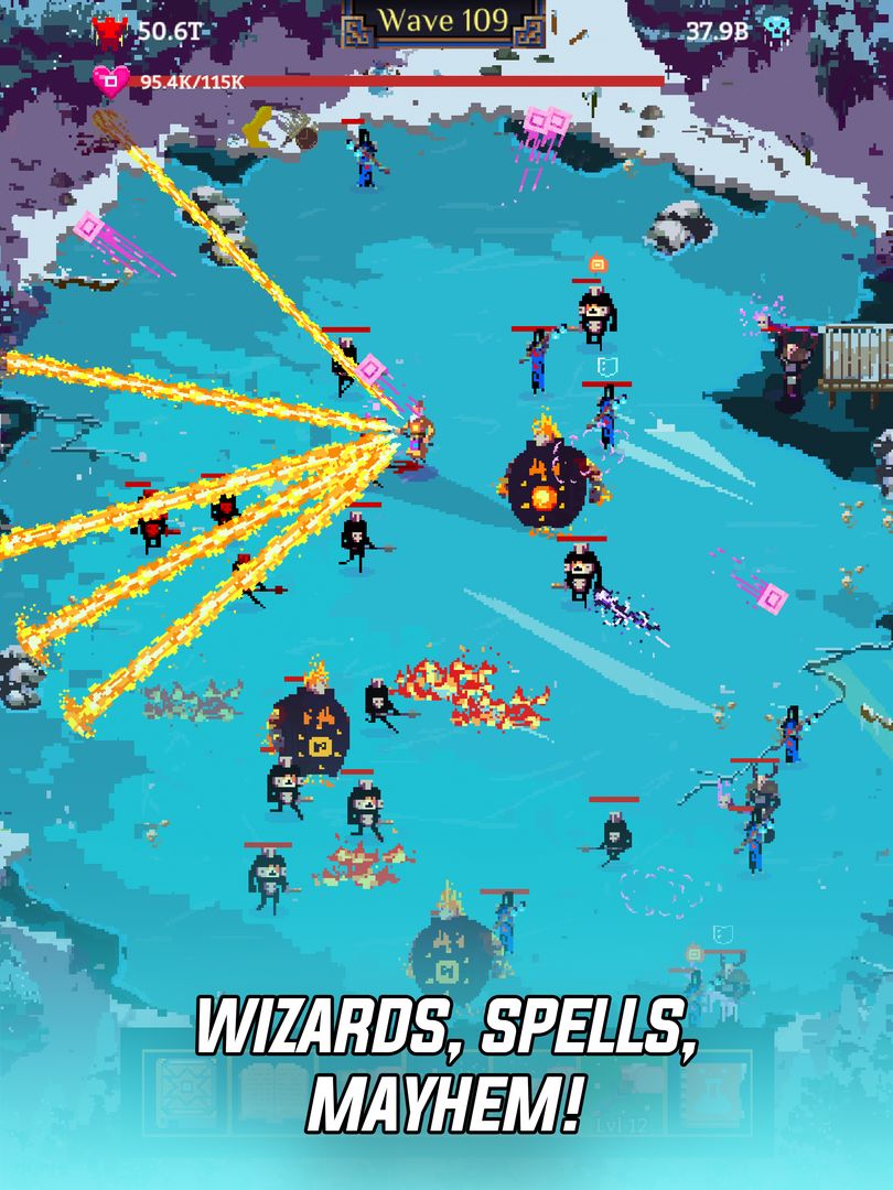 Screenshot of Tap Wizard 2: Idle Magic Game