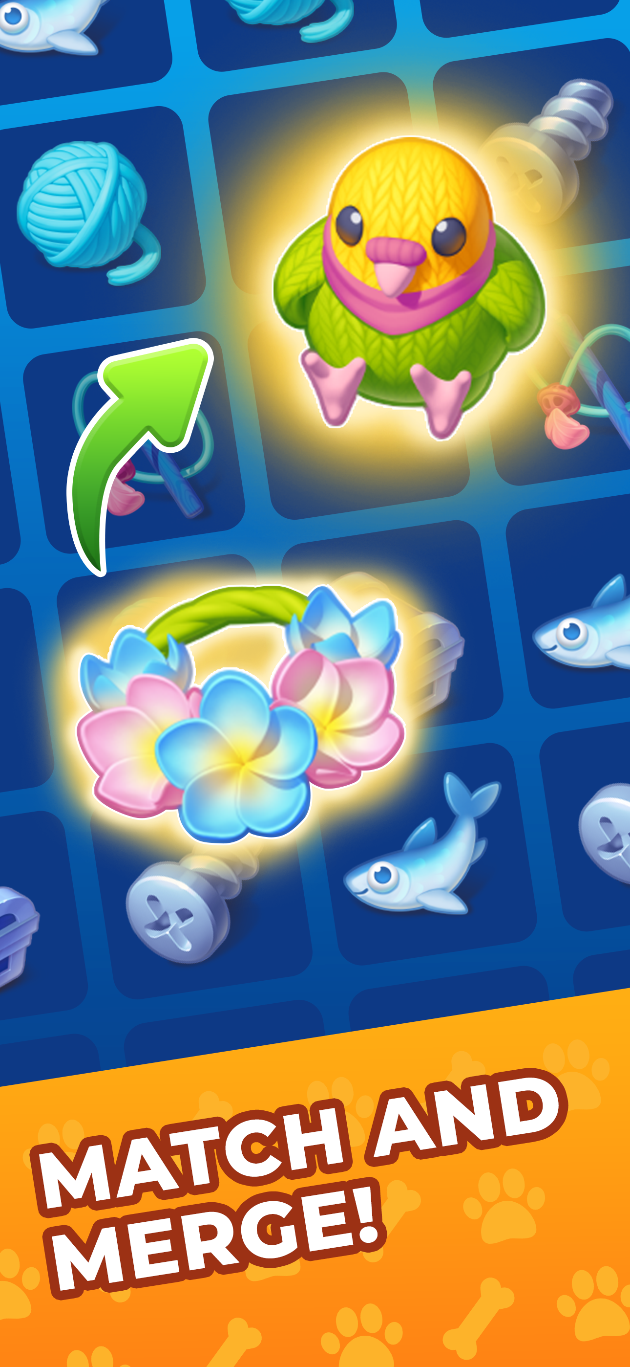 Mergic Pets Test Game Screenshot
