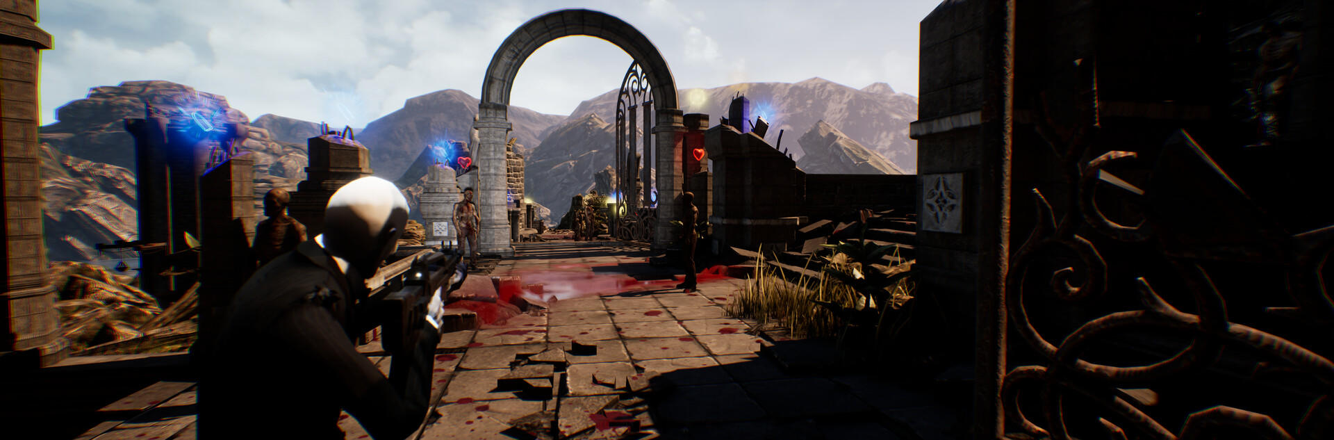Zombie Shooter TPS Game Screenshot