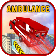 Ambulanza sul tetto Racer 3D