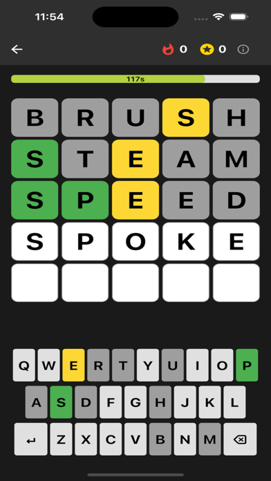 WordRush: Speedy Word Puzzle ภาพหน้าจอเกม