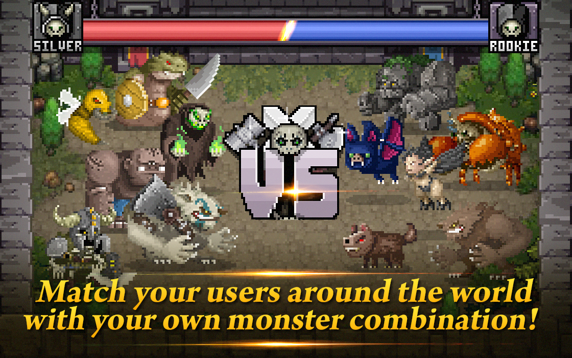 Monster gate - Summon by tap Game Screenshot