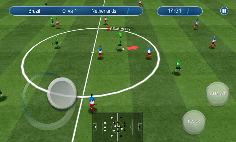 Screenshot of Football Champions Pro 2018
