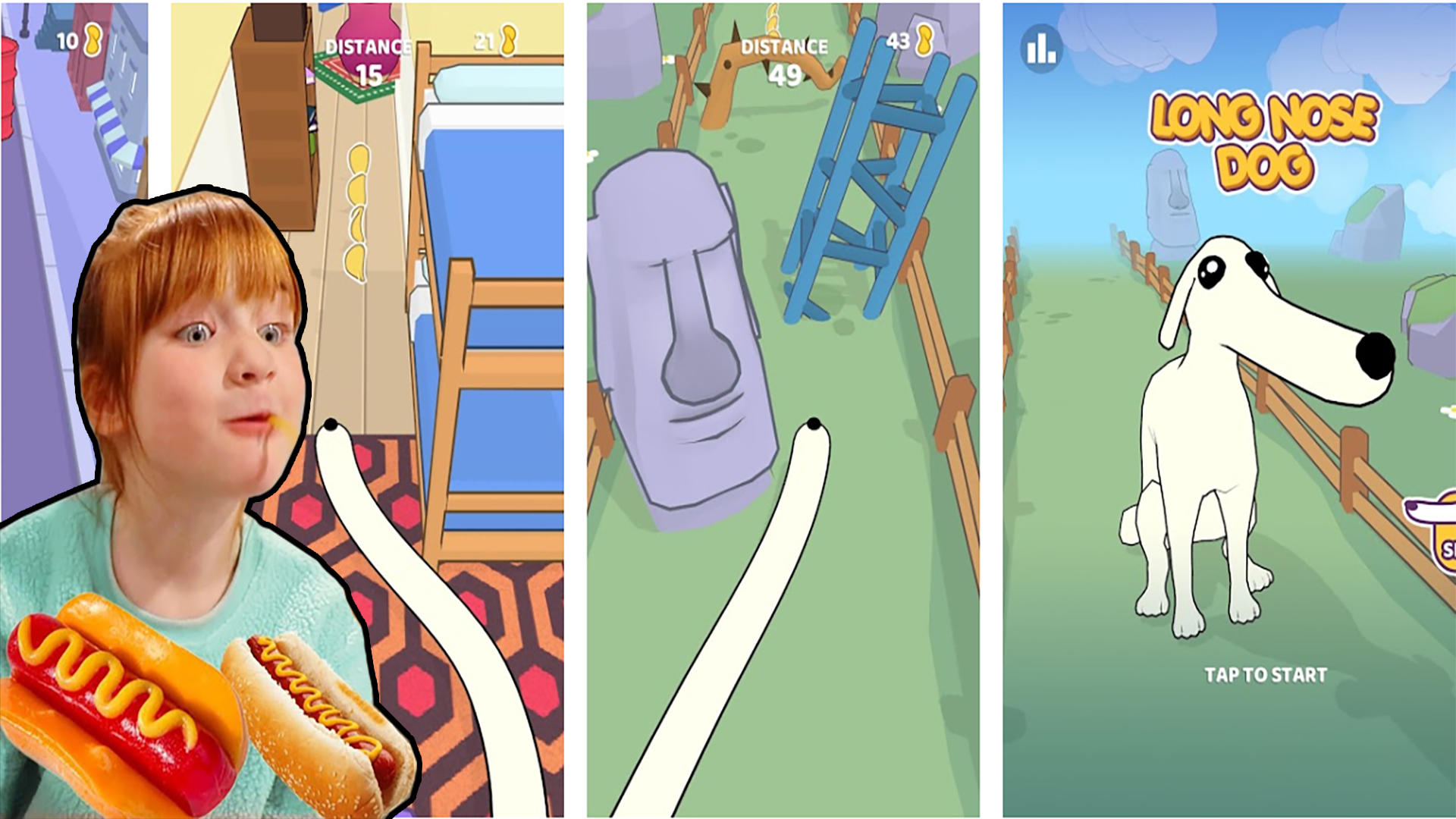 Adley Game Long Dog Nose Game Screenshot