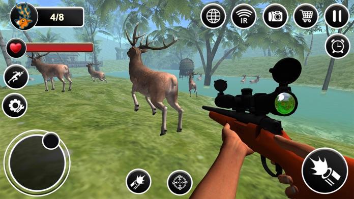 Wild Deer Hunter Sniper Game ภาพหน้าจอเกม