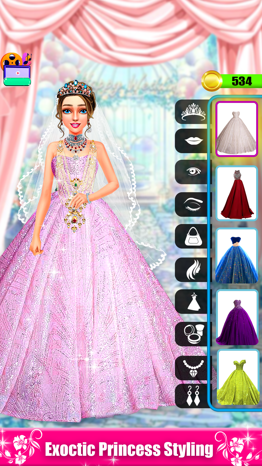 Princess Wedding Fashion Games android iOS-TapTap