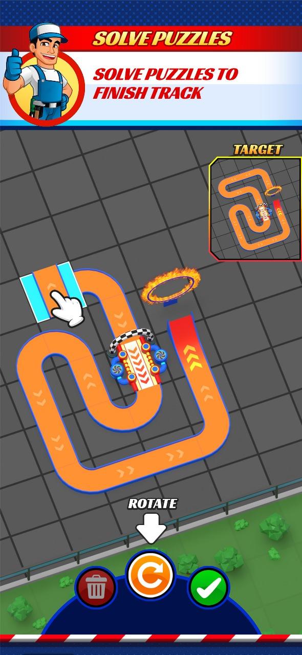 Track Masters: Build & Burn ภาพหน้าจอเกม