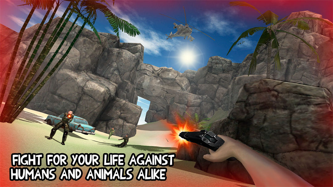 Prison Escape Island Survival 게임 스크린 샷