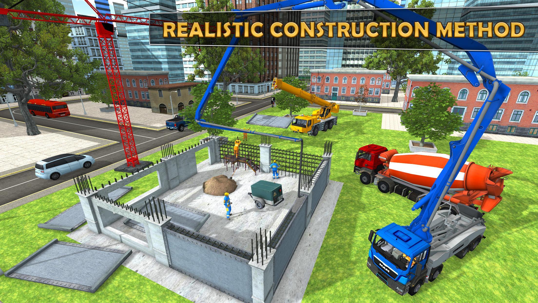 Chocolate Factory Construction Game 게임 스크린샷
