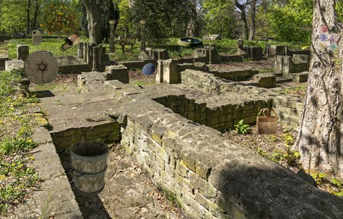 Can You Escape Ruined Monastery 遊戲截圖