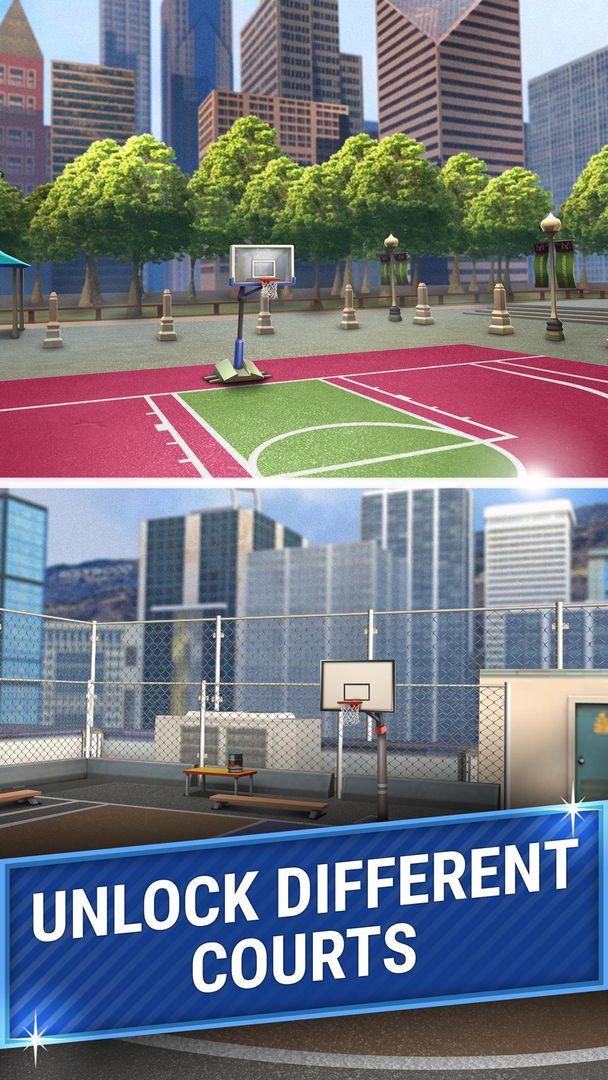 Screenshot of 3pt Contest: Basketball Games
