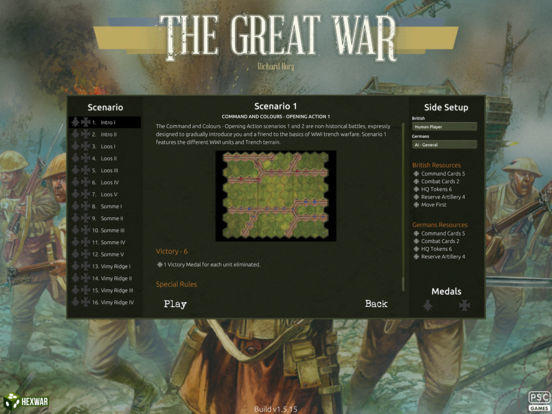 Screenshot 1 of Command & Colors: A Grande Guerra 