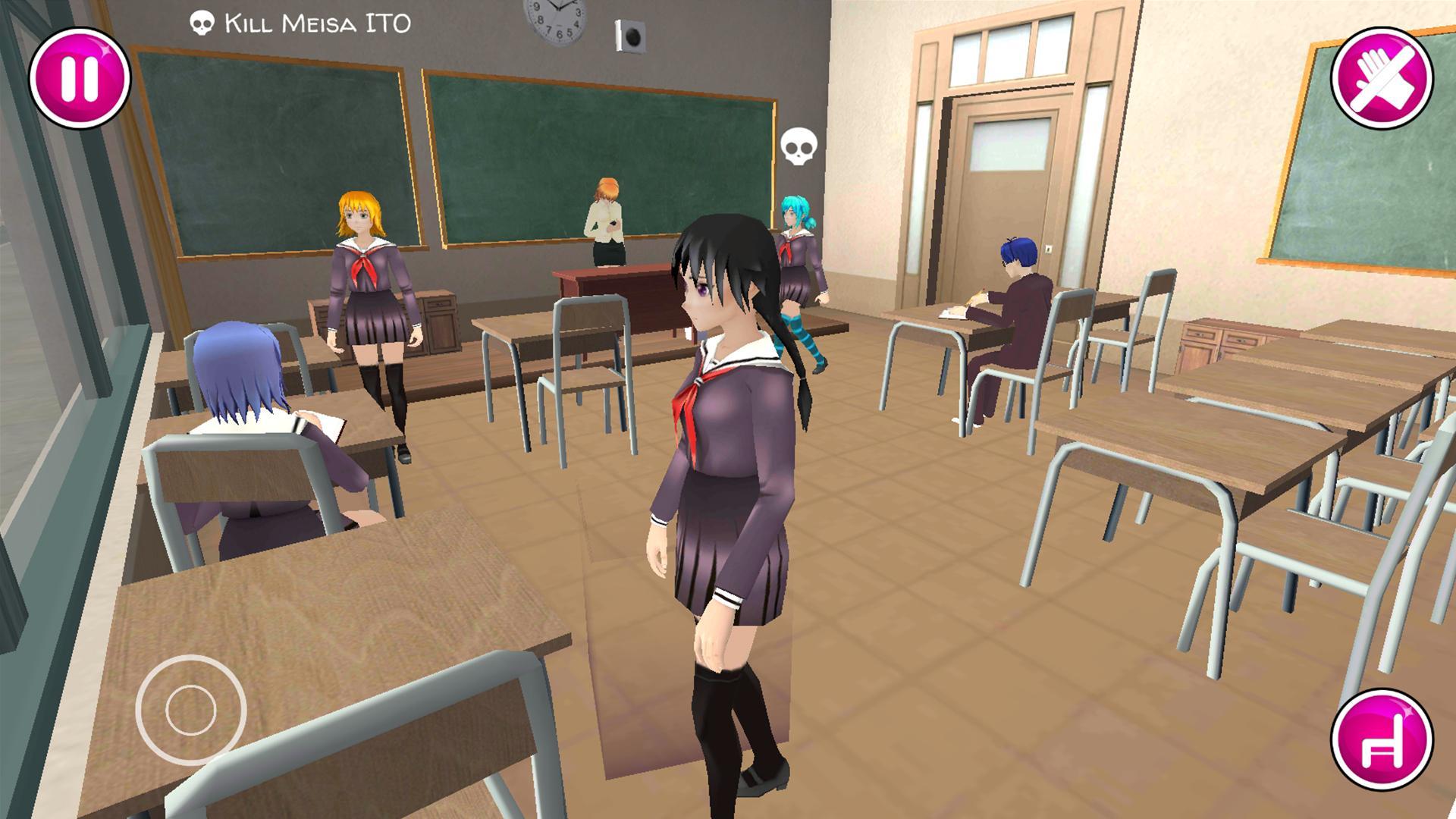 Yandere School Game Screenshot