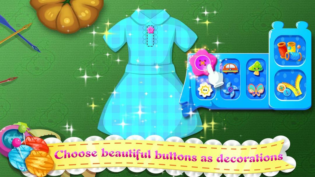 Screenshot of Little Tailor 5:  Happy Sewing