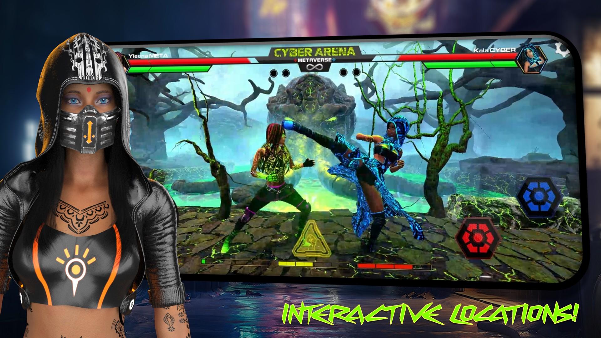 Cyber Arena Game Screenshot