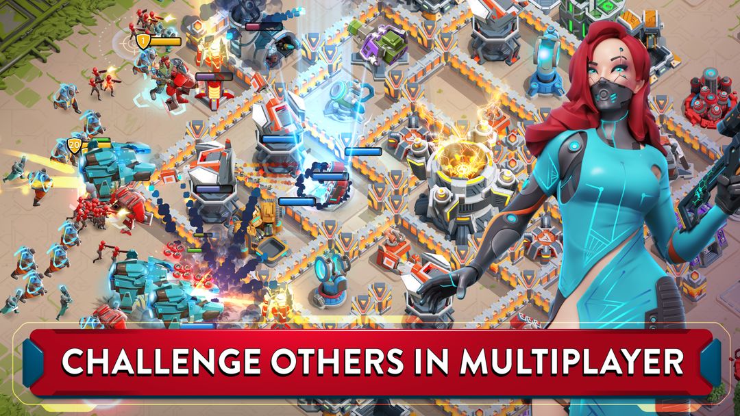 Screenshot of Dystopia RTS:Contest of Heroes