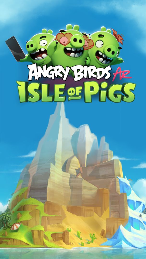 Screenshot of Angry Birds AR: Isle of Pigs