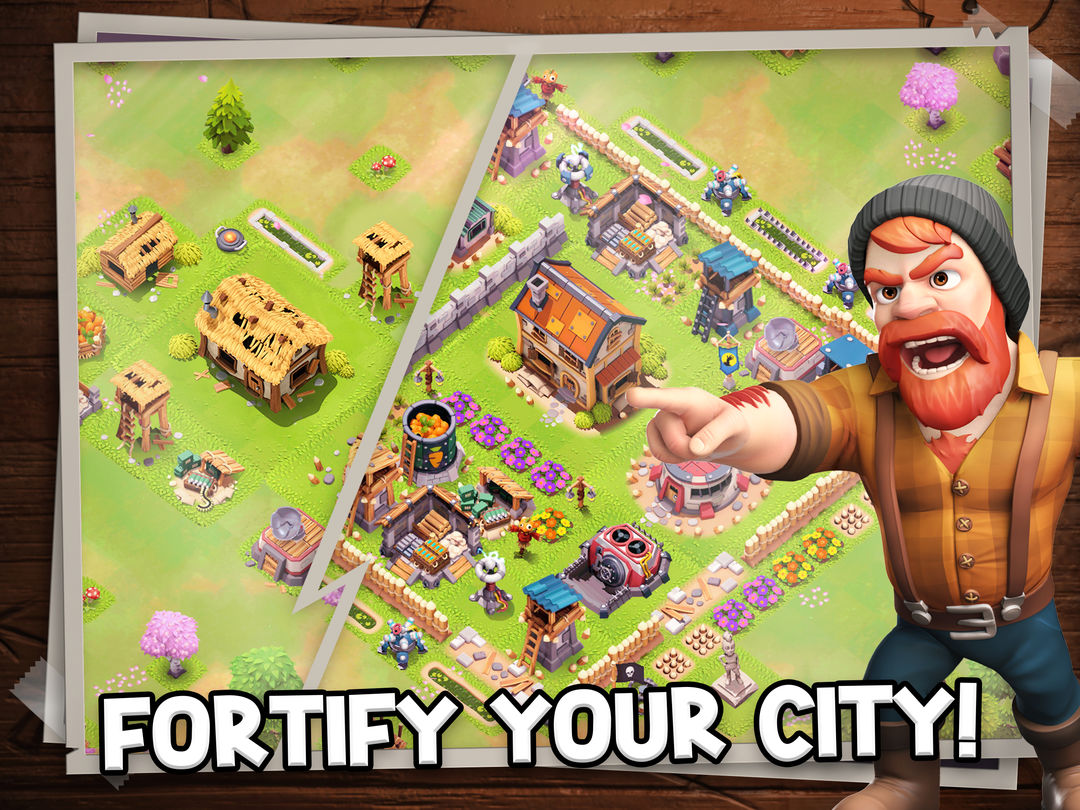 Survival City - Build & Defend screenshot game